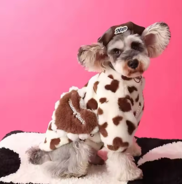 Pet autumn and winter warm clothes