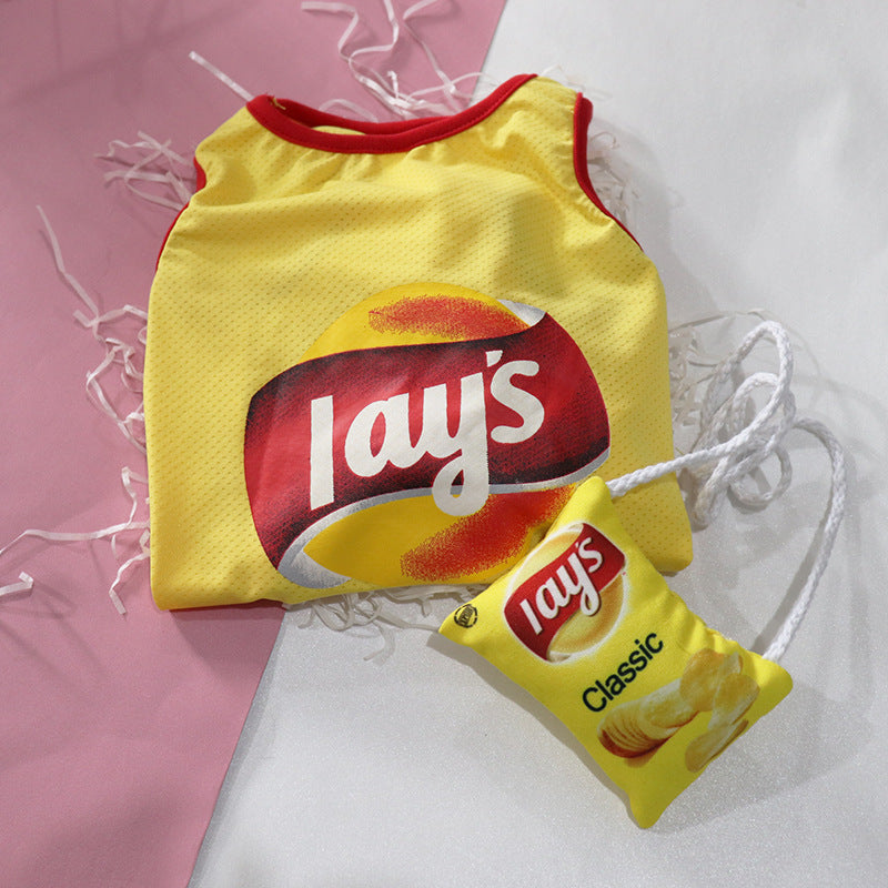 Lays Cola Candy Dog Clothes - Pet Vest